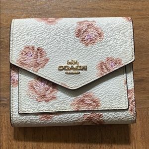 Coach floral wallet